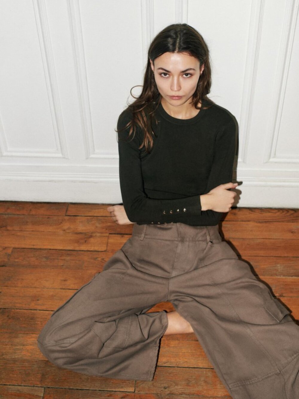 ZARA Basic Plain Knit Sweater - Picture 10 of 10